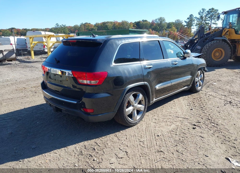 2013 JEEP GRAND CHEROKEE OVERLAND VIN: 1C4RJFCT9DC603417
