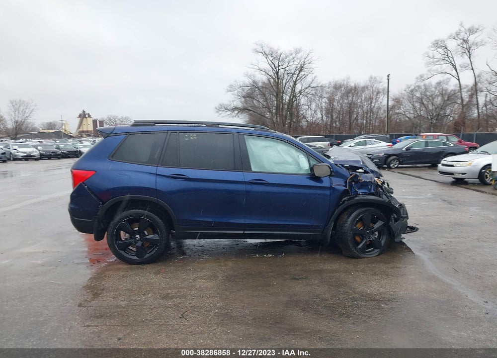 2021 HONDA PASSPORT AWD ELITE VIN: 5FNYF8H05MB019655