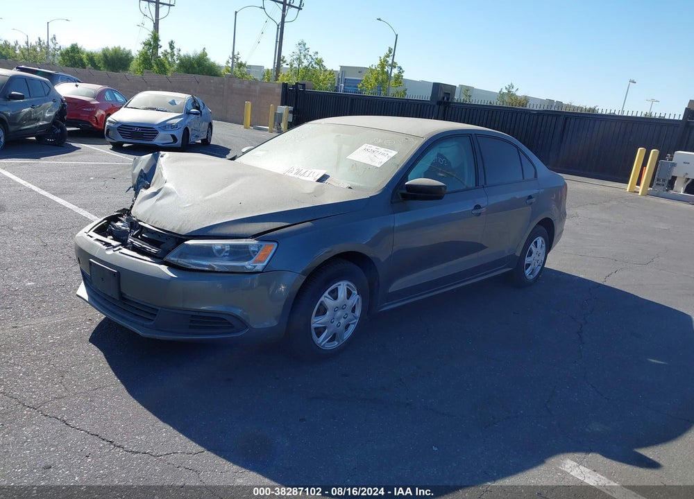 2013 VOLKSWAGEN JETTA 2.0L S VIN: 3VW2K7AJ7DM318510