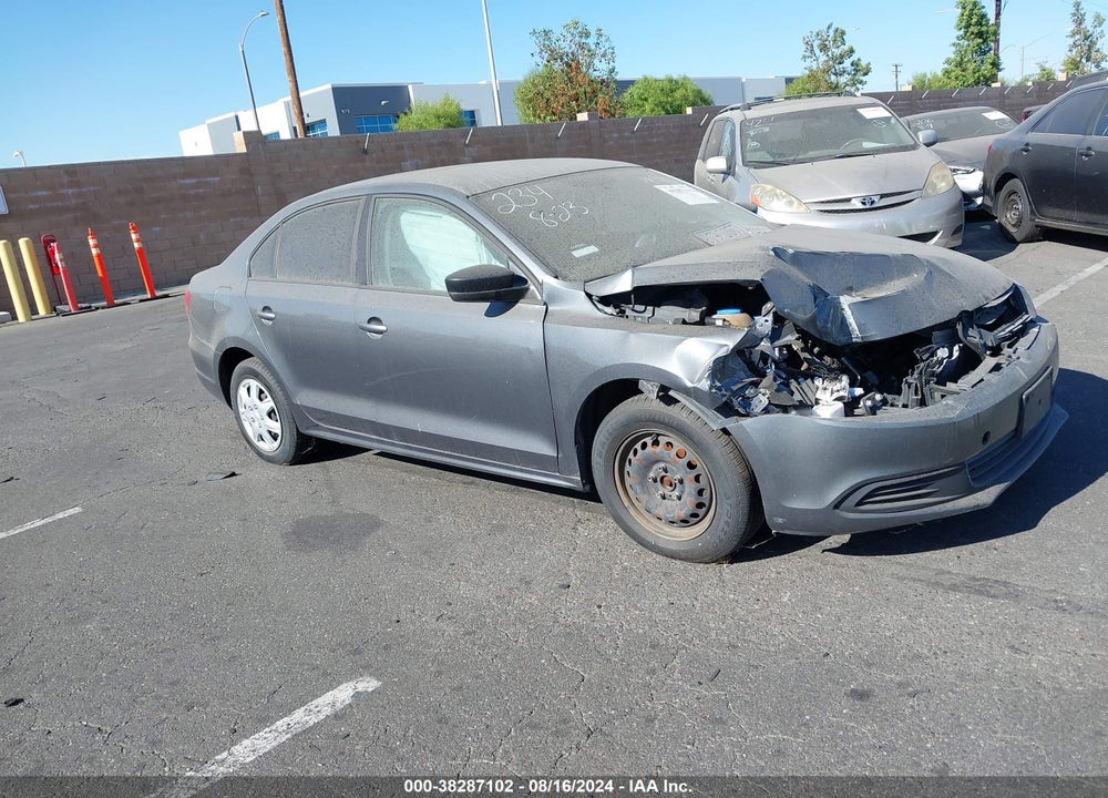 2013 VOLKSWAGEN JETTA 2.0L S VIN: 3VW2K7AJ7DM318510