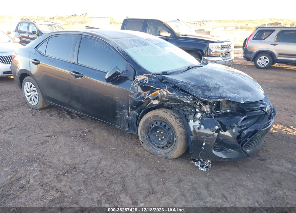 2019 TOYOTA COROLLA LE VIN: 2T1BURHE7KC148978