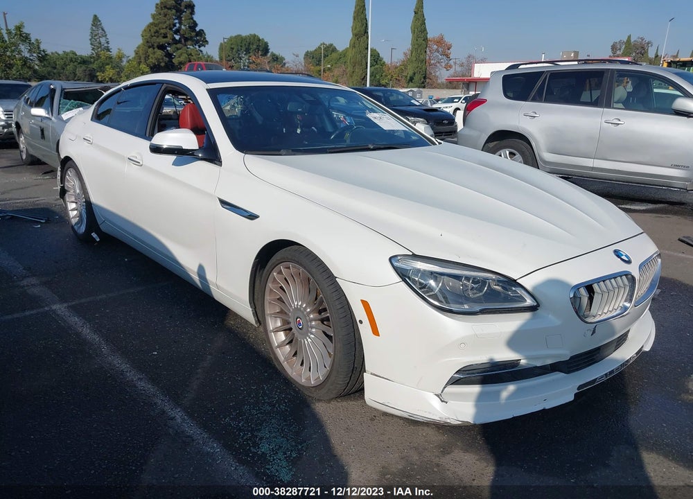 2016 BMW 650I GRAN COUPE XDRIVE VIN: WBA6D6C55GGK18278