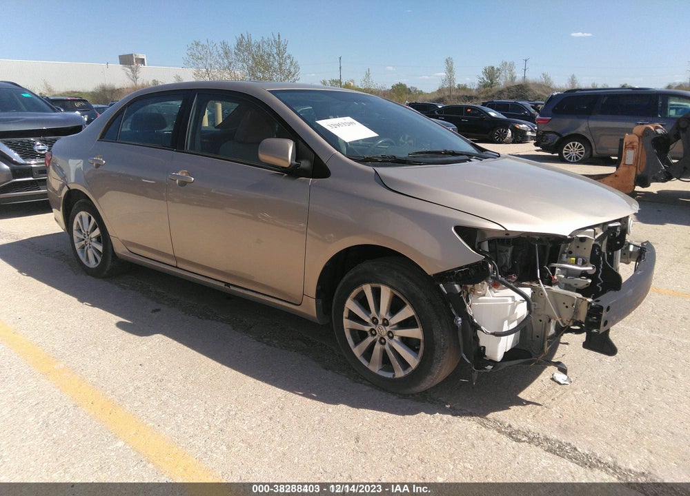 2010 TOYOTA COROLLA XLE VIN: 2T1BU4EEXAC392405