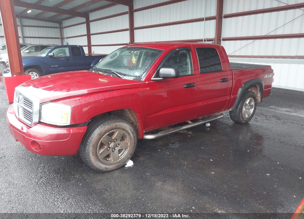 2006 DODGE DAKOTA SLT VIN: 1D7HW48N26S542454