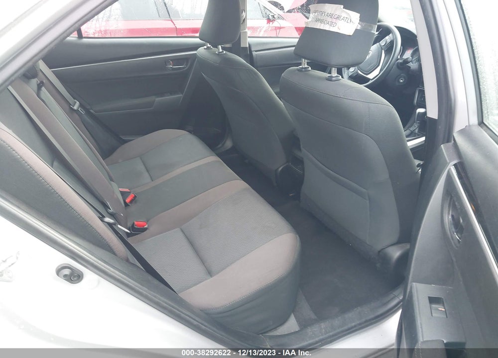 2019 TOYOTA COROLLA LE VIN: 5YFBURHE8KP937754