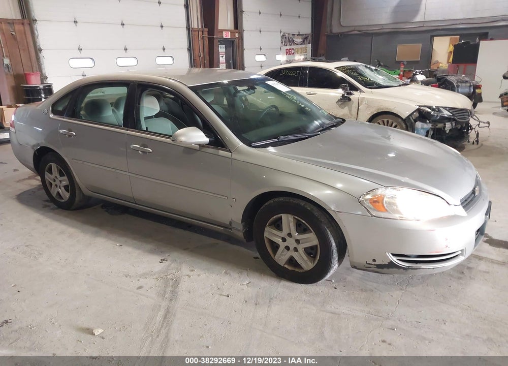 2008 CHEVROLET IMPALA LS VIN: 2G1WB58N889163622