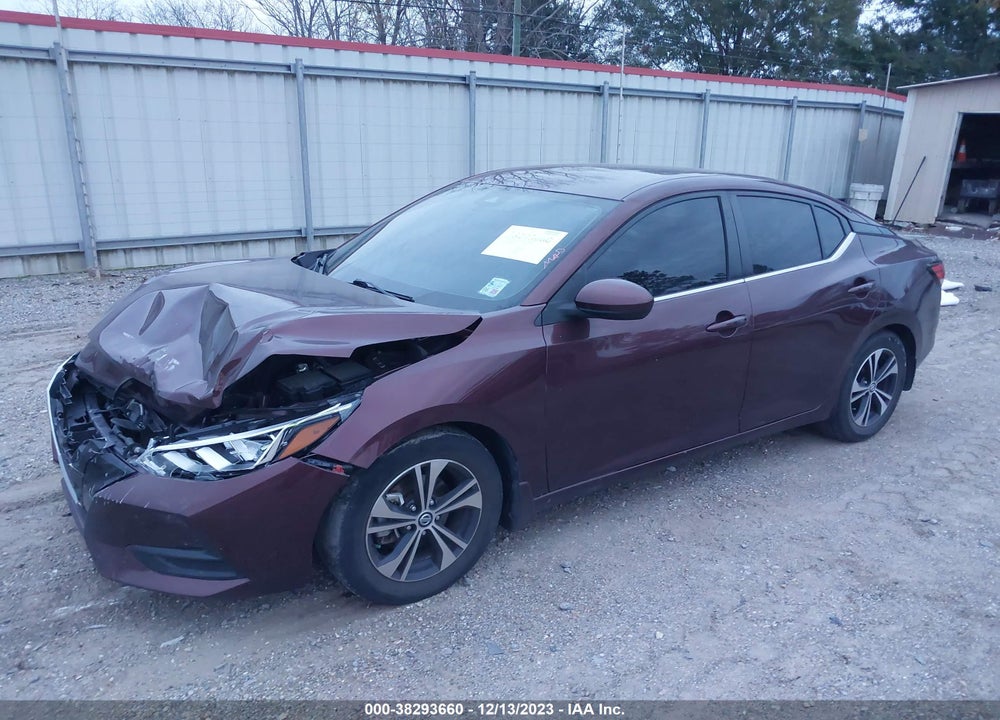 2021 NISSAN SENTRA SV XTRONIC CVT VIN: 3N1AB8CV6MY301407