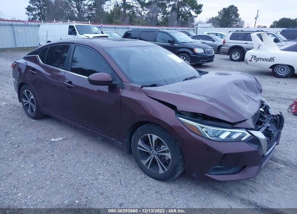2021 NISSAN SENTRA SV XTRONIC CVT VIN: 3N1AB8CV6MY301407