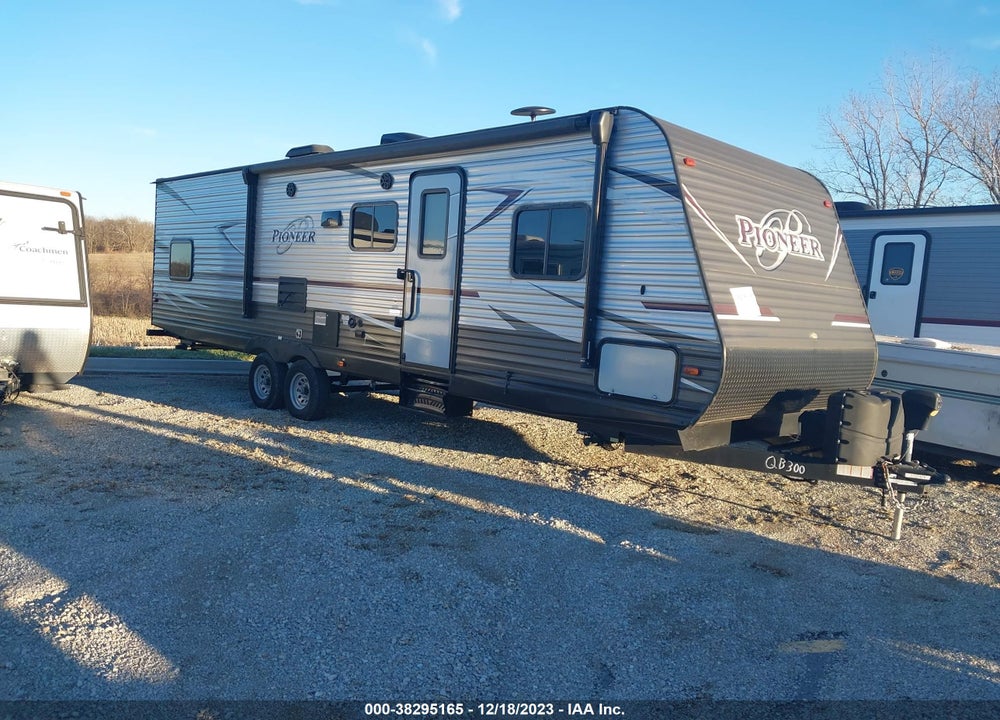 2019 PIONEER QB300 TRAVEL TRAILER VIN: 5SFPB3325KE400291