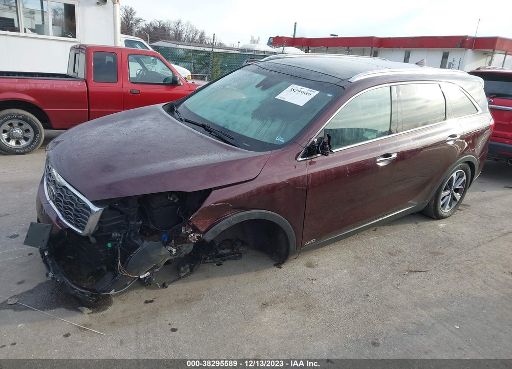 2019 KIA SORENTO 3.3L EX VIN: 5XYPHDA5XKG515657