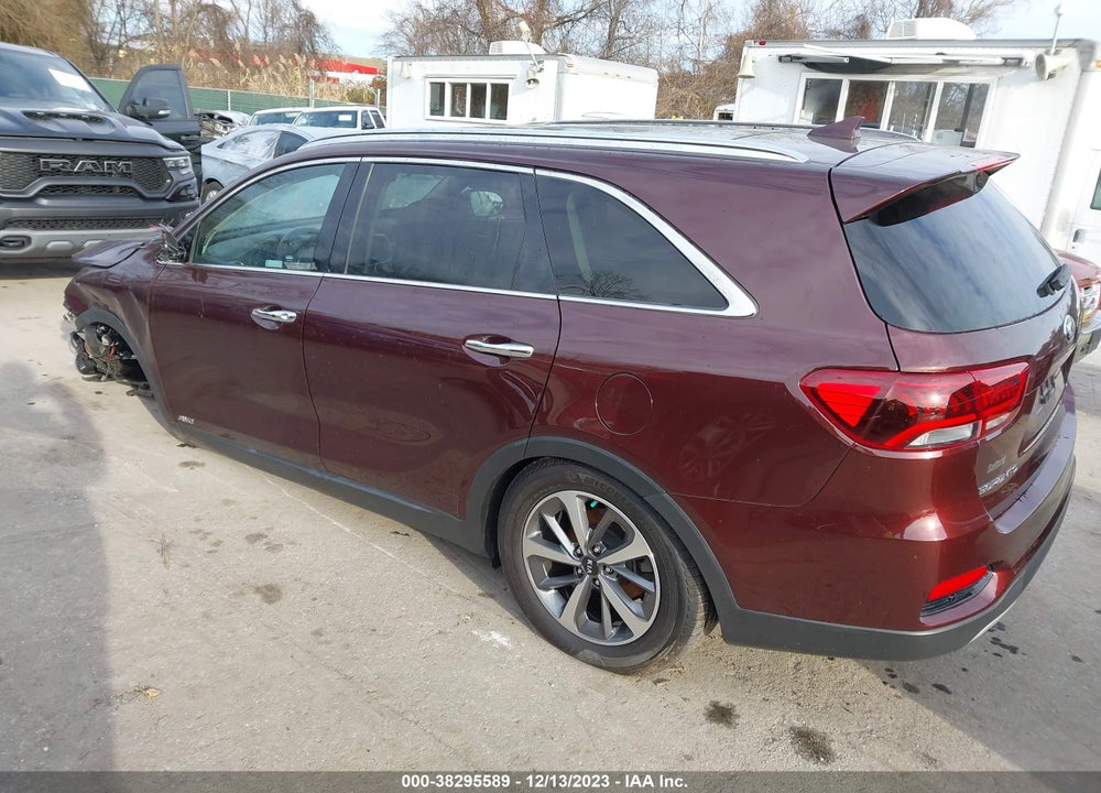 2019 KIA SORENTO 3.3L EX VIN: 5XYPHDA5XKG515657