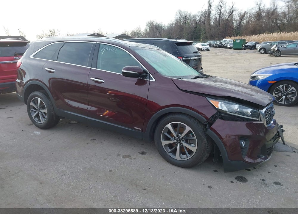 2019 KIA SORENTO 3.3L EX VIN: 5XYPHDA5XKG515657