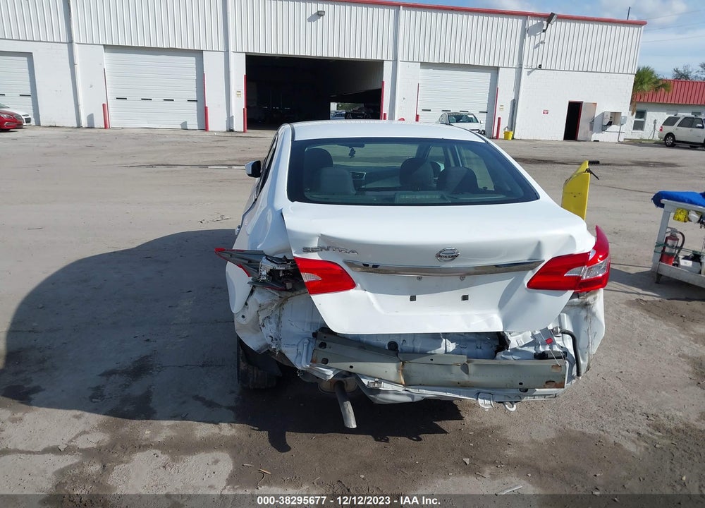 2018 NISSAN SENTRA S VIN: 3N1AB7AP8JY206020