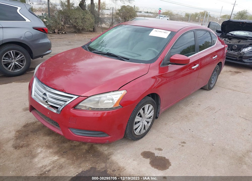 2013 NISSAN SENTRA SV VIN: 3N1AB7AP4DL641537