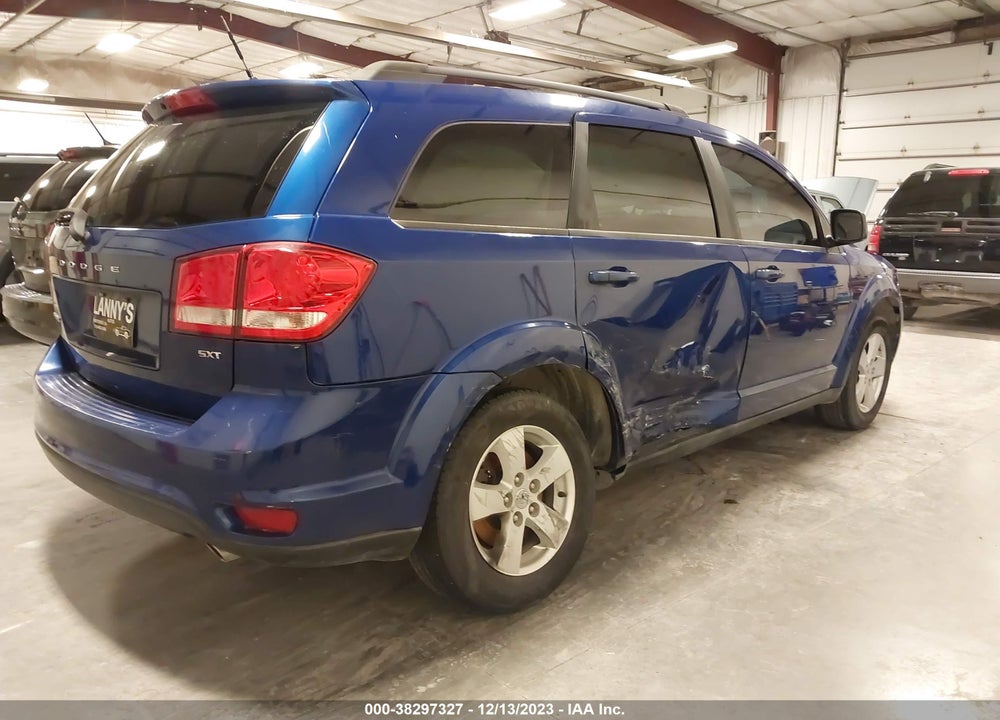 2012 DODGE JOURNEY SXT VIN: 3C4PDCBG8CT390691