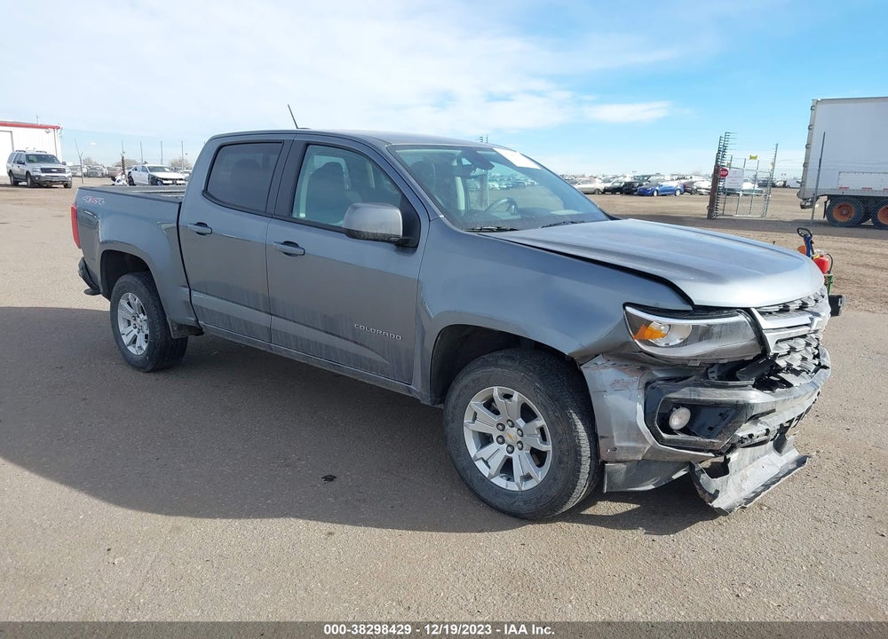 2022 CHEVROLET COLORADO 4WD SHORT BOX LT VIN: 1GCGTCEN7N1272381