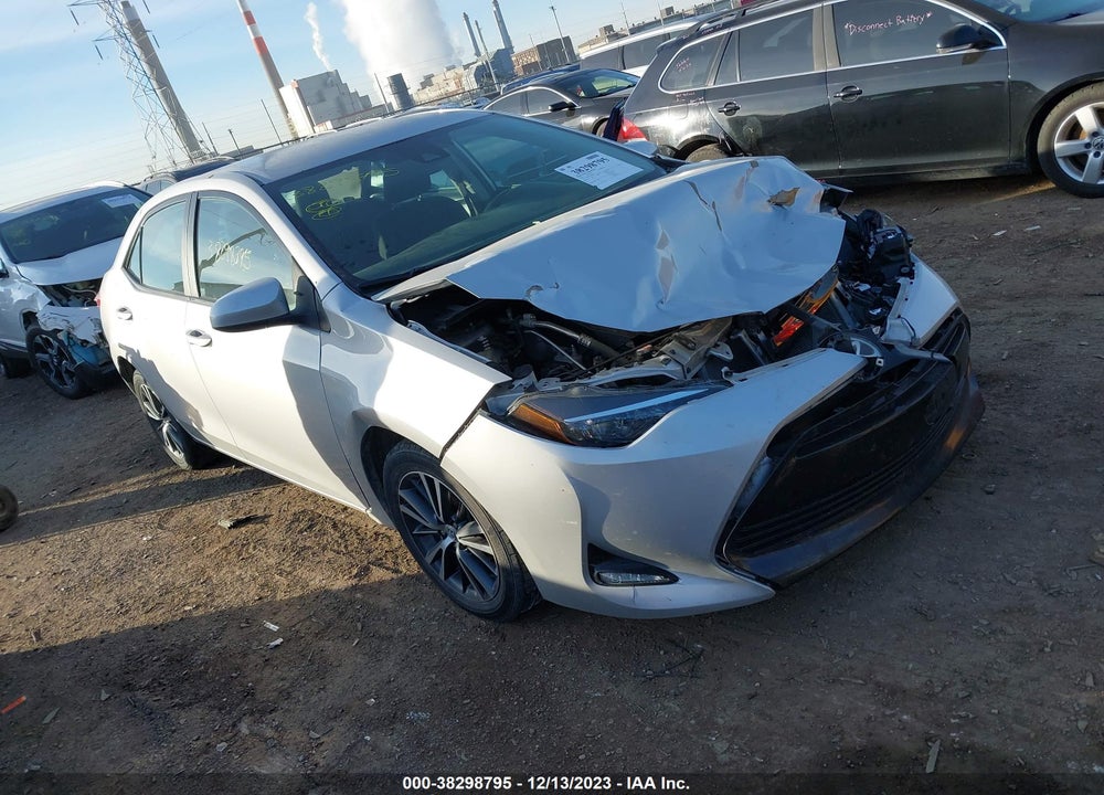 2018 TOYOTA COROLLA LE VIN: 2T1BURHE6JC060504