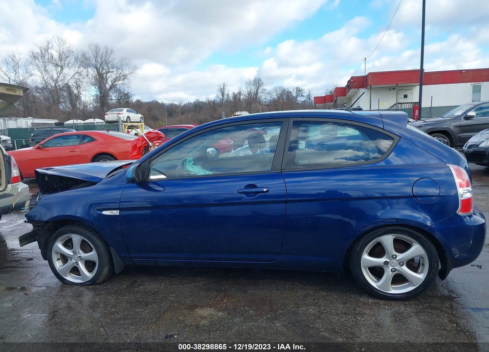 2007 HYUNDAI ACCENT SE VIN: KMHCN36C67U041068