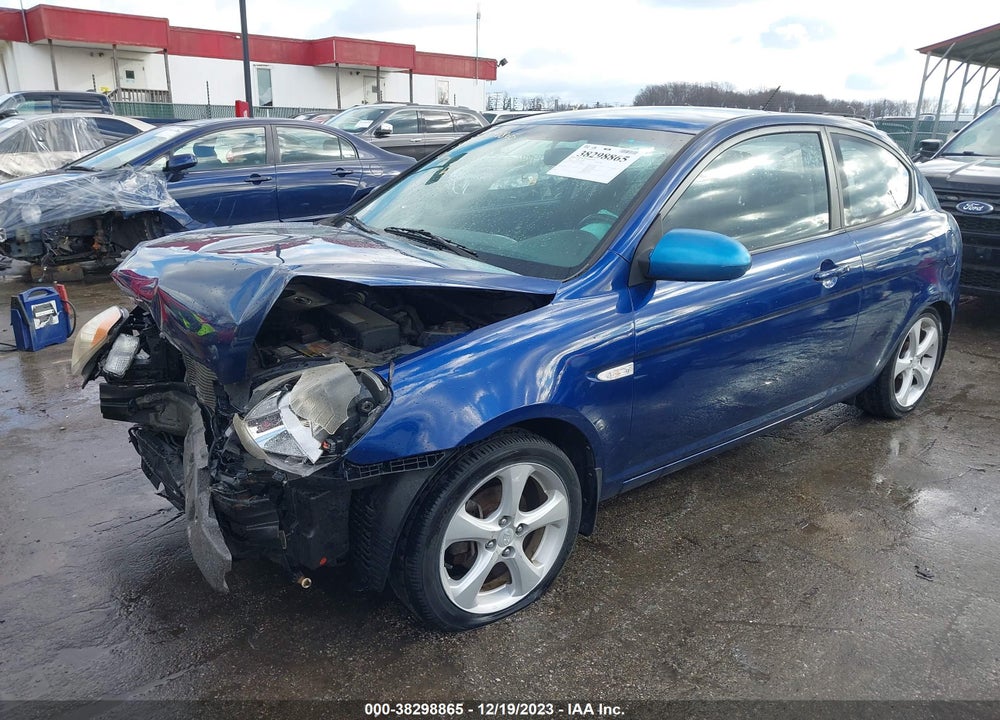 2007 HYUNDAI ACCENT SE VIN: KMHCN36C67U041068