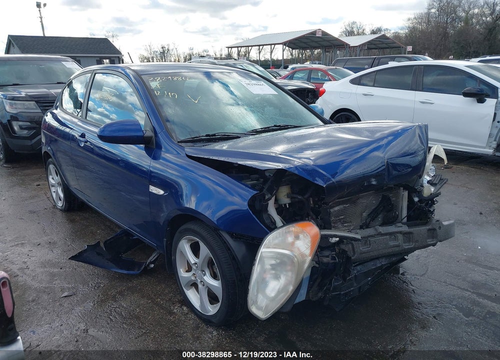 2007 HYUNDAI ACCENT SE VIN: KMHCN36C67U041068