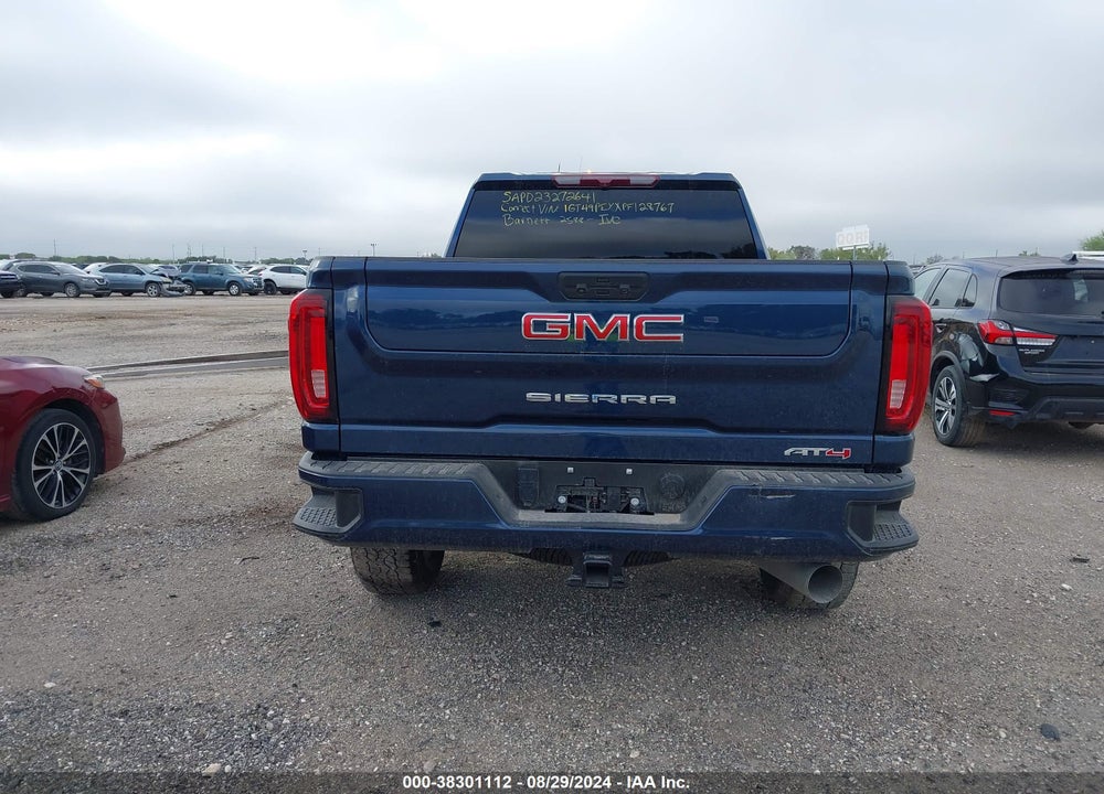 2023 GMC SIERRA 2500HD 4WD STANDARD BED AT4 VIN: 1GT49PEYXPF128767