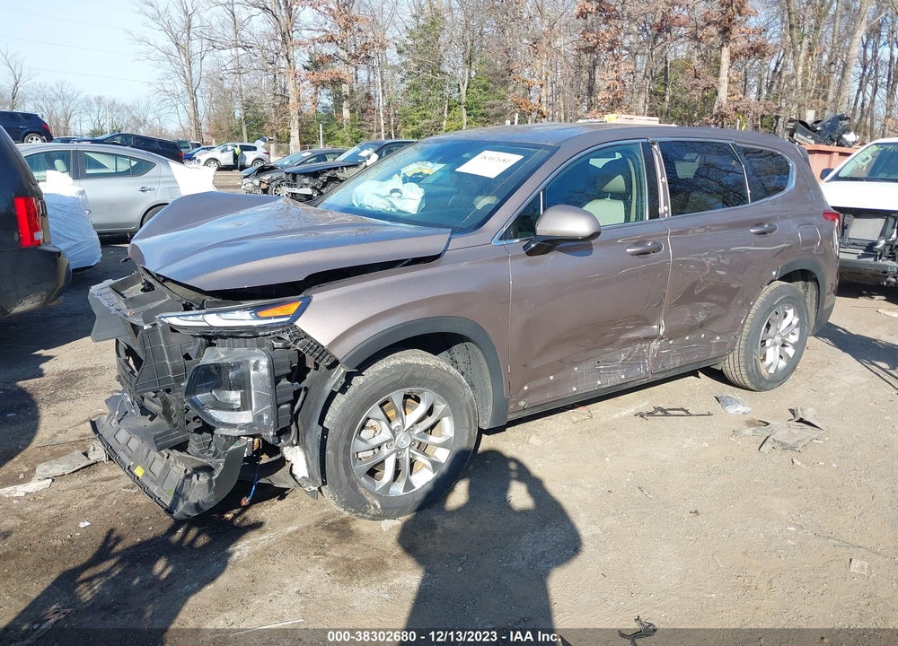 2019 HYUNDAI SANTA FE SEL VIN: 5NMS3CAD7KH134008