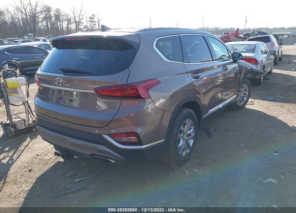 2019 HYUNDAI SANTA FE SEL VIN: 5NMS3CAD7KH134008