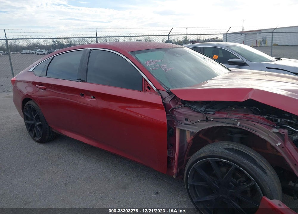 2021 HONDA ACCORD VIN: 1HGCV1F15MA103601