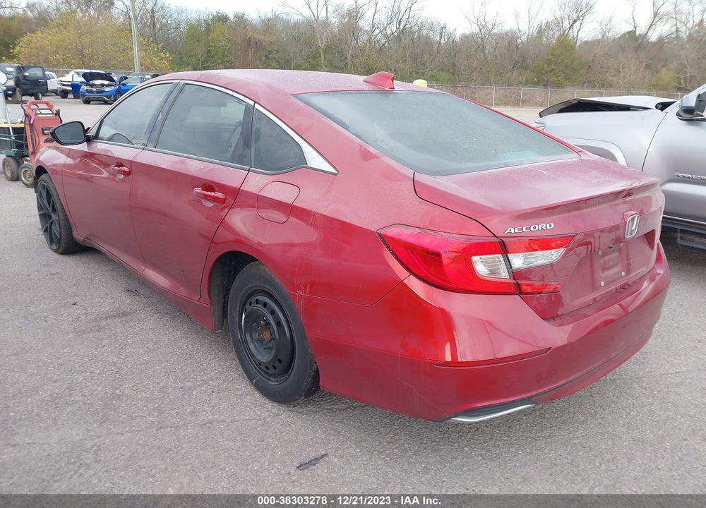 2021 HONDA ACCORD VIN: 1HGCV1F15MA103601