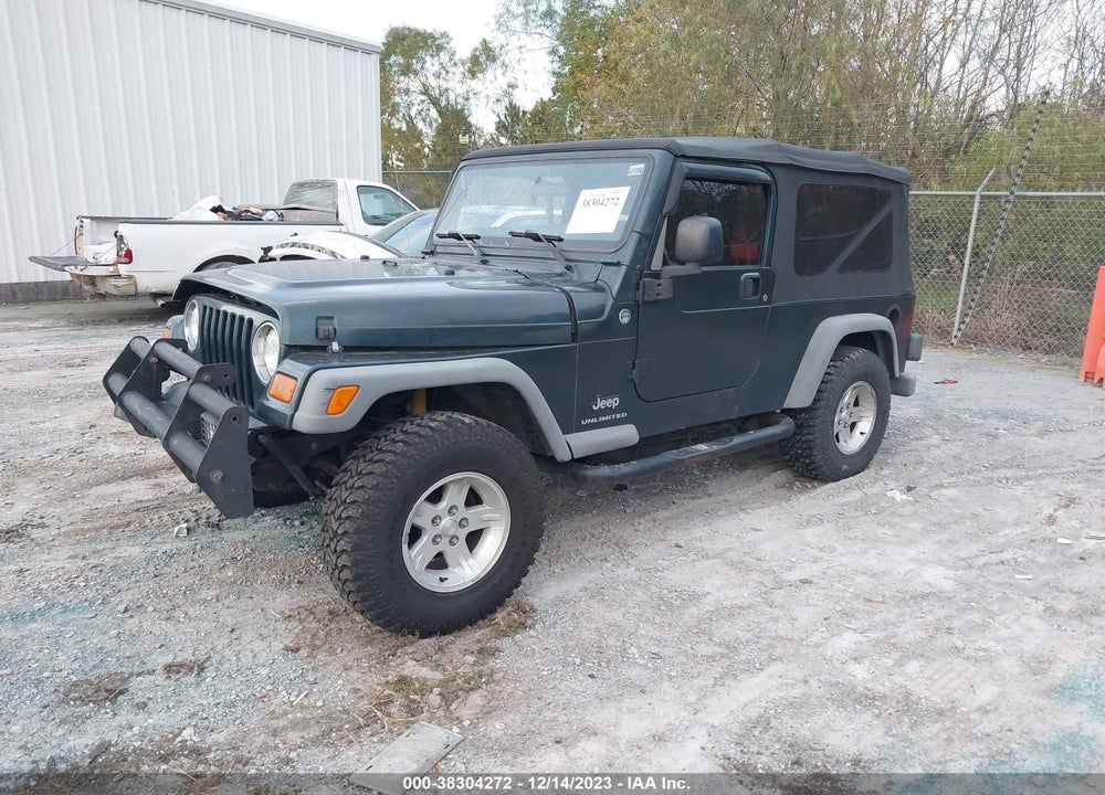 2005 JEEP WRANGLER UNLIMITED VIN: 1J4FA44S75P348865