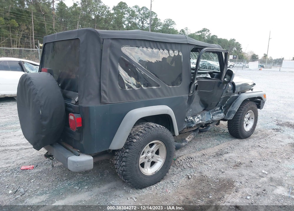 2005 JEEP WRANGLER UNLIMITED VIN: 1J4FA44S75P348865