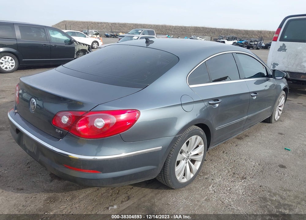 2011 VOLKSWAGEN CC SPORT VIN: WVWMN7AN0BE717297