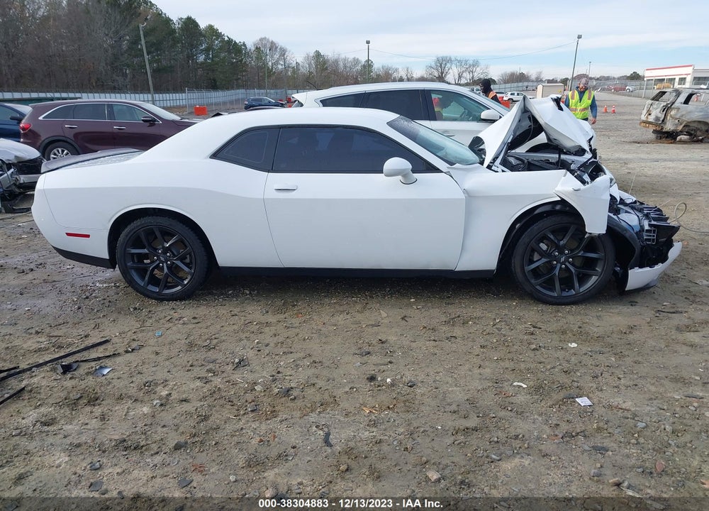 2022 DODGE CHALLENGER SXT VIN: 2C3CDZAG6NH128381