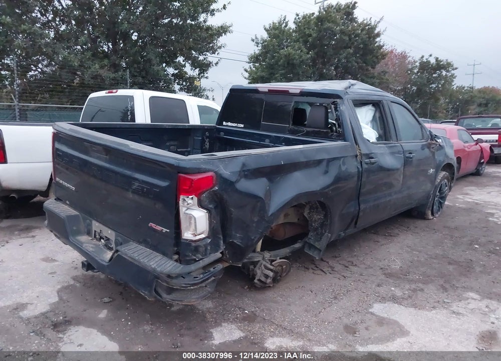 2020 CHEVROLET SILVERADO 1500 4WD SHORT BED RST VIN: 3GCUYEED2LG136553