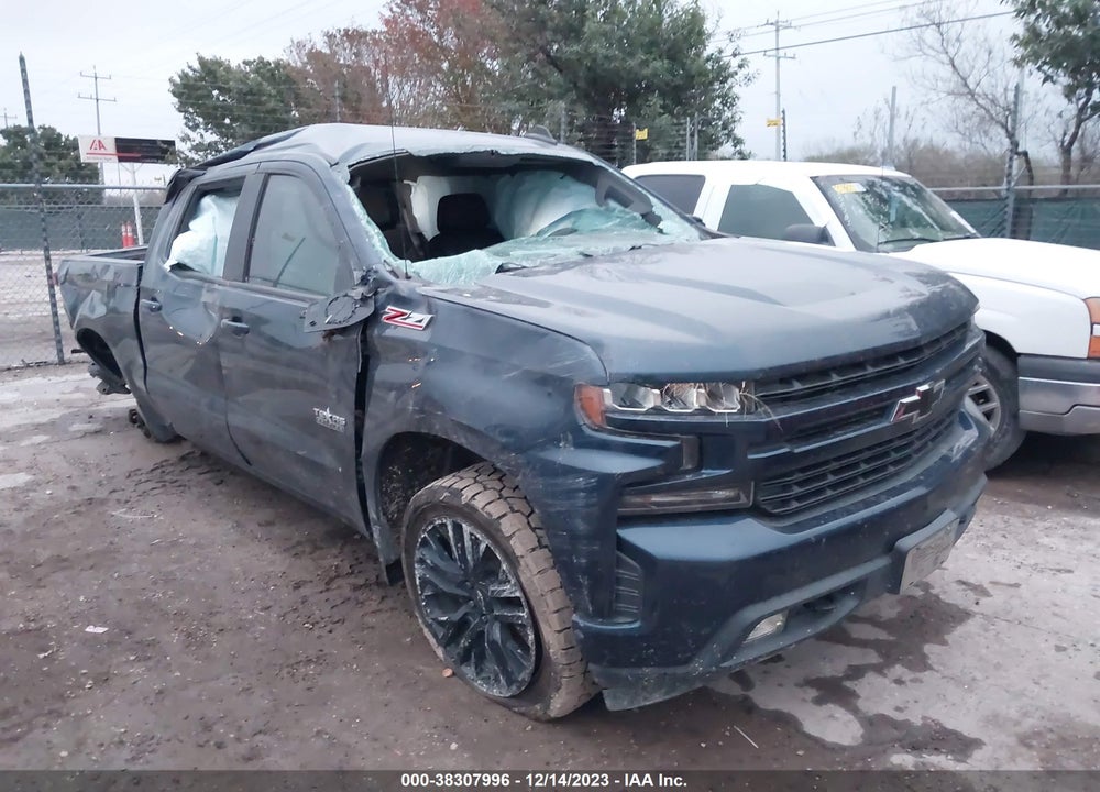 2020 CHEVROLET SILVERADO 1500 4WD SHORT BED RST VIN: 3GCUYEED2LG136553
