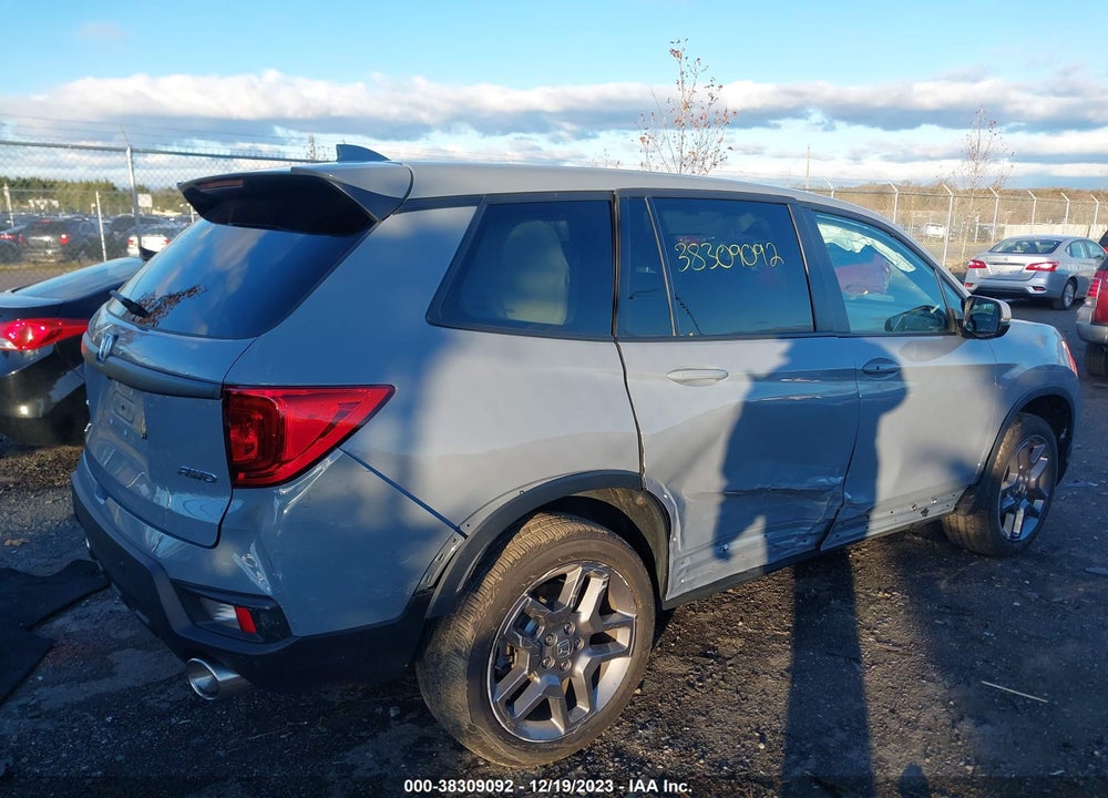 2023 HONDA PASSPORT AWD EX-L VIN: 5FNYF8H54PB011269