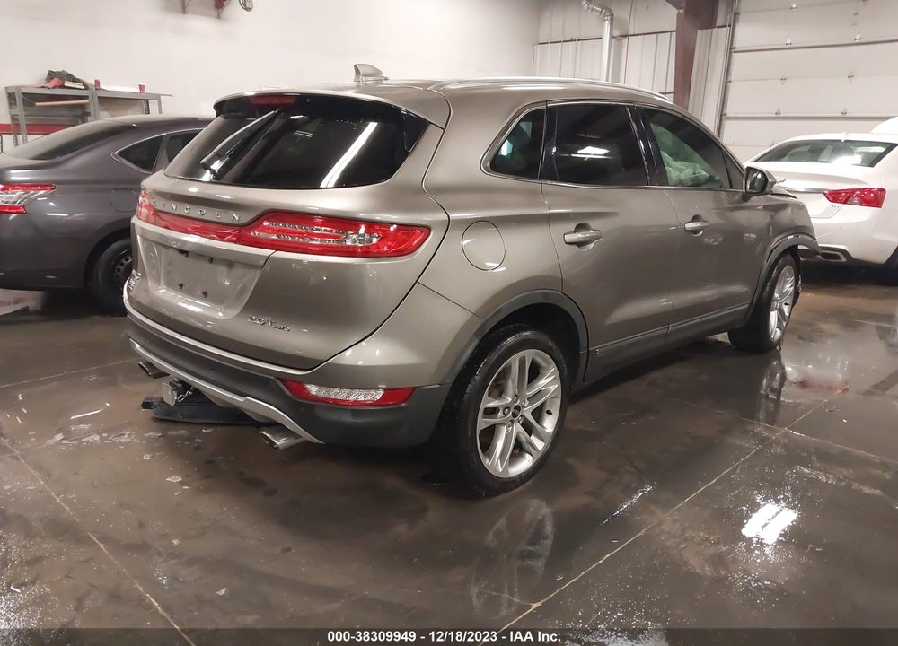 2017 LINCOLN MKC RESERVE VIN: 5LMCJ3D93HUL20818