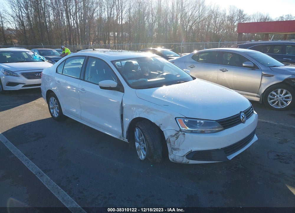 2012 VOLKSWAGEN JETTA 2.5L SE VIN: 3VWDP7AJ9CM326195