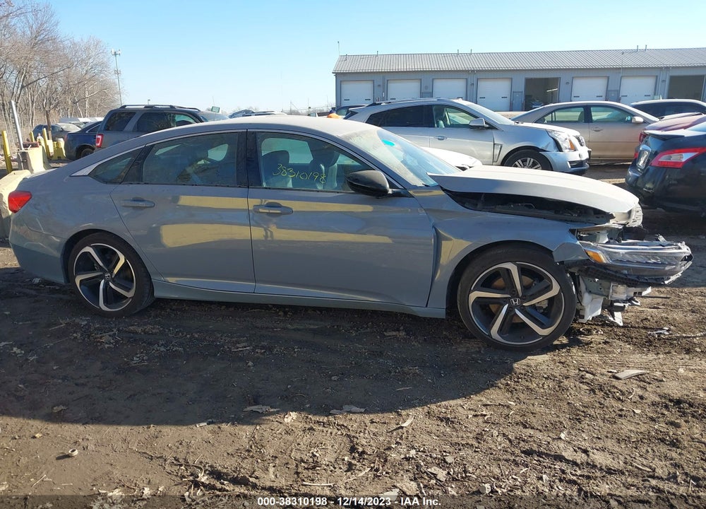 2022 HONDA ACCORD VIN: 1HGCV1F38NA066319