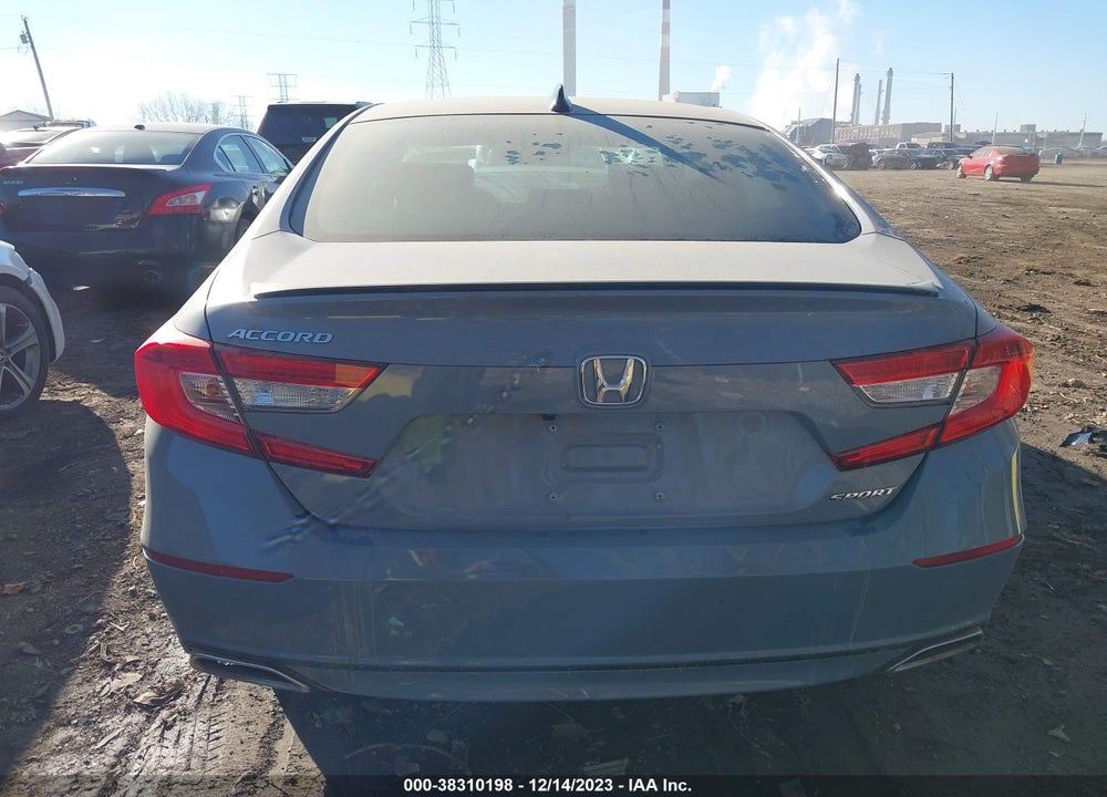 2022 HONDA ACCORD VIN: 1HGCV1F38NA066319