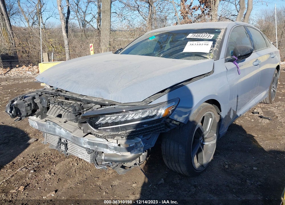 2022 HONDA ACCORD VIN: 1HGCV1F38NA066319