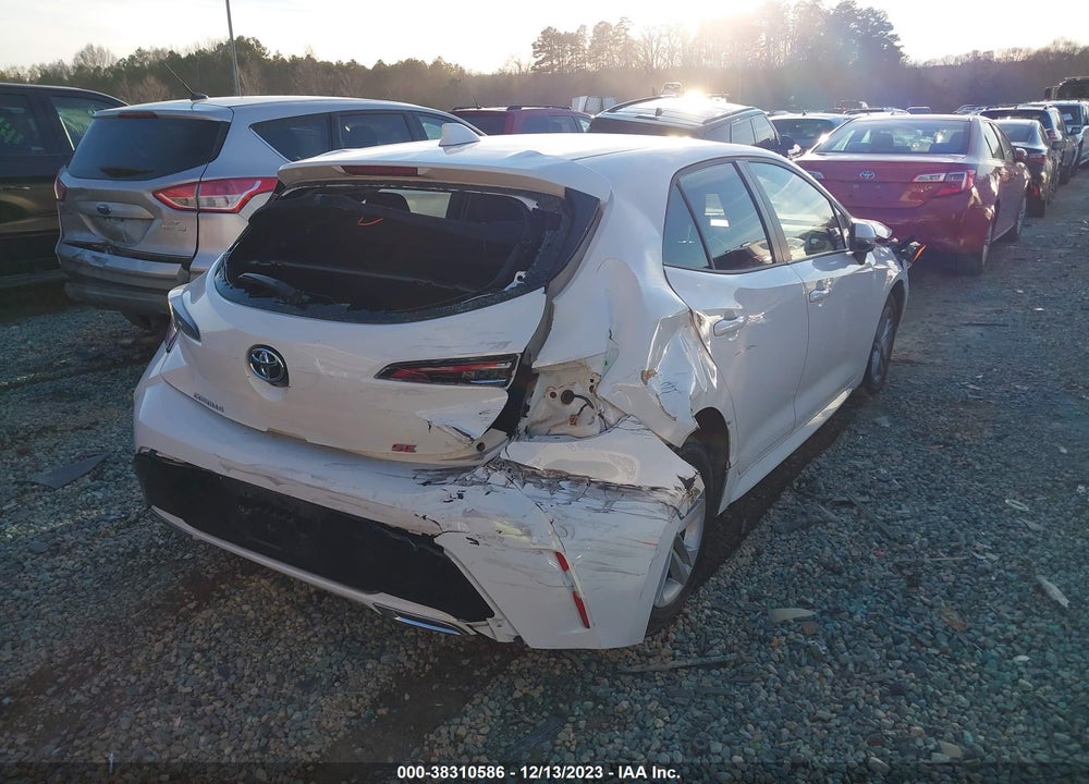 2022 TOYOTA COROLLA SE VIN: JTND4MBE5N3162200