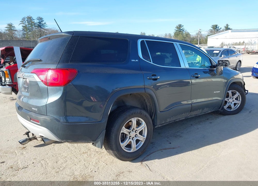2019 GMC ACADIA SLE-1 VIN: 1GKKNRLS4KZ142351