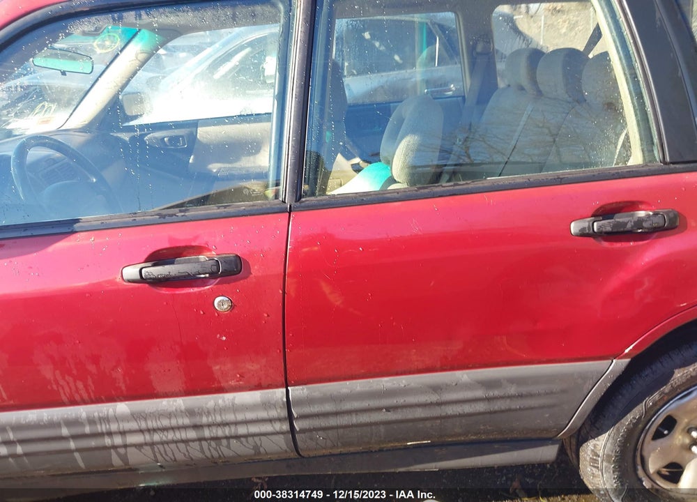 2002 SUBARU FORESTER VIN: JF1SF635428736337