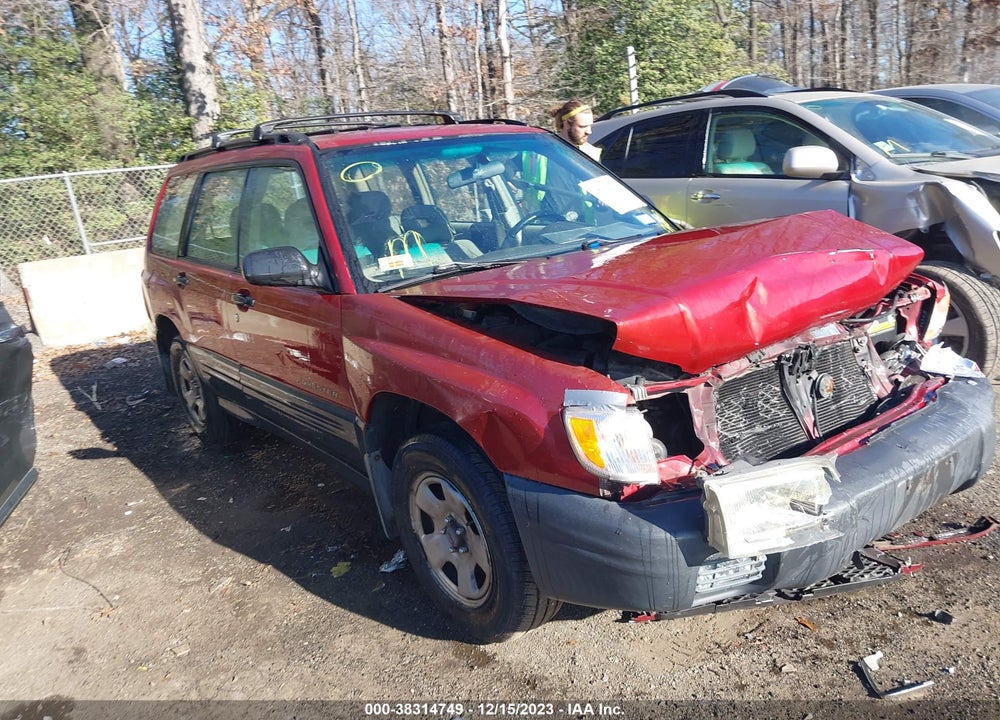 2002 SUBARU FORESTER VIN: JF1SF635428736337