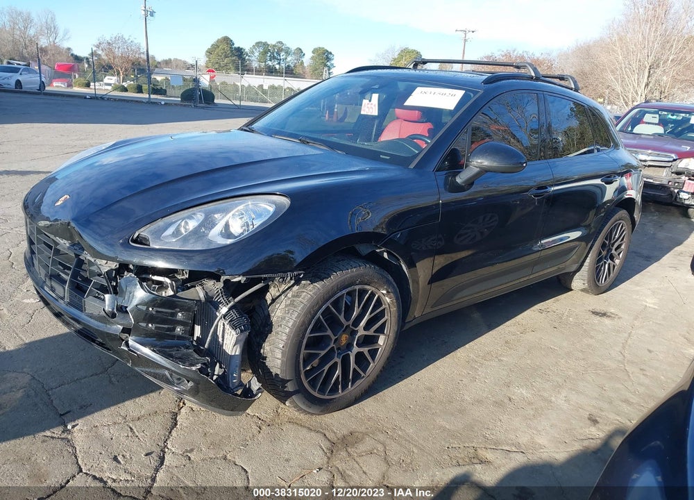 2017 PORSCHE MACAN S VIN: WP1AB2A52HLB13705