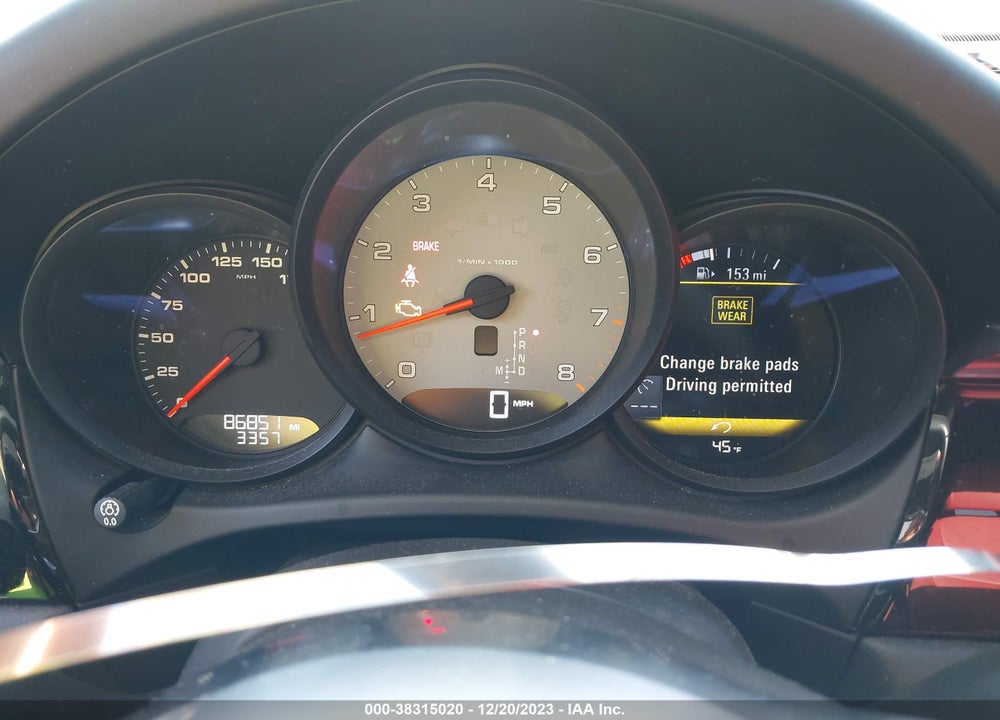 2017 PORSCHE MACAN S VIN: WP1AB2A52HLB13705