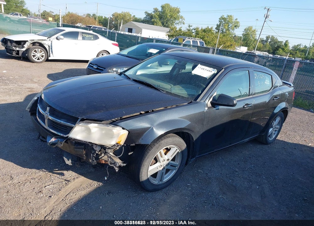 2008 DODGE AVENGER SXT VIN: 1B3LC56K68N292991