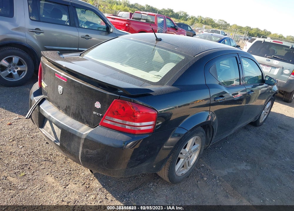 2008 DODGE AVENGER SXT VIN: 1B3LC56K68N292991
