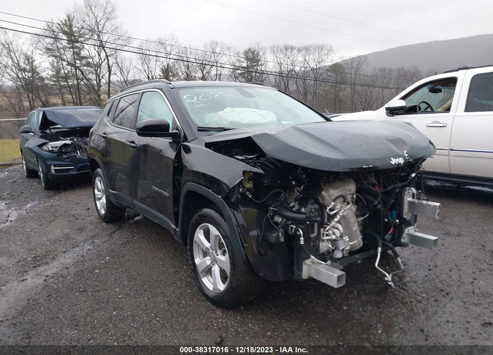 2019 JEEP COMPASS LATITUDE 4X4 VIN: 3C4NJDBB3KT593996